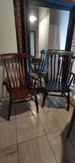 Windsor stoelen, Iepen, beukenhout, Antiek en Kunst, Ophalen