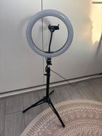 Ringlamp (verstelbaar), Audio, Tv en Foto, Fotografie | Fotostudio en Toebehoren, Ophalen, Zo goed als nieuw, Overige typen