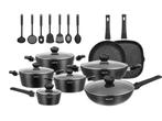 Pannen set | SwissPro | 33 delig | Op voorraad, Ophalen of Verzenden, Nieuw, Pannenset, Keramische plaat