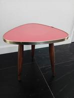 Vintage Plantentafel Rood Formica Mid Century, Verzamelen, Retro, Ophalen of Verzenden