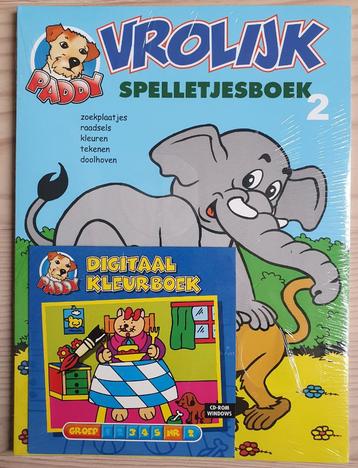 Vrolijk spelletjesboek, €4,50 incl verzendkosten beschikbaar voor biedingen