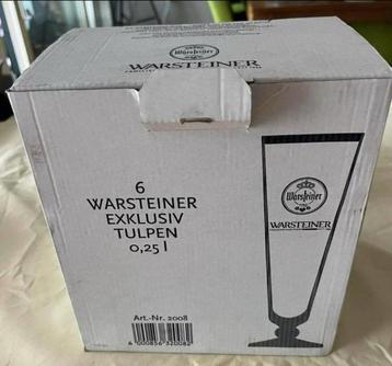 Merk Bierglazen of 6 st. Glazen grote Amuse / IJscoupe 's . beschikbaar voor biedingen