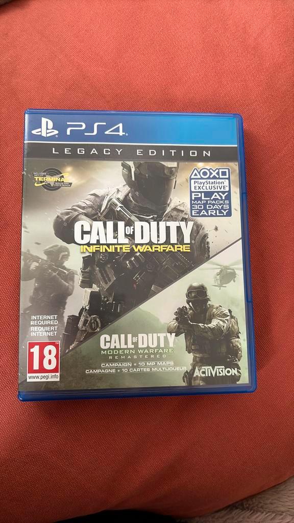 Call of Duty : Infinite Warfare - Legacy Edition, Spelcomputers en Games, Games | Sony PlayStation 4, Zo goed als nieuw, Avontuur en Actie