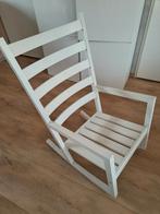 Schommelstoel wit, Ophalen, Gebruikt, Wit, Eén