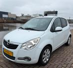 Opel Agila 1.0 | Apk 07-10-2026 | Airco | Hoge instap | Nap, Auto's, 65 pk, Zwart, Elektrische ramen, Bedrijf