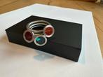 Set van drie Marielle Zuidijk Titanium Swivel Ringen Mt 20, Sieraden, Tassen en Uiterlijk, Ringen, Overige materialen, 20 of groter