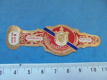 Oude sigarenband ELEGANTES Superiores met nr. 5930 beschikbaar voor biedingen