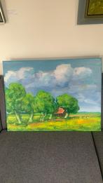 Prachtig olieverfschilderij van Wim van der Veer, Ophalen of Verzenden