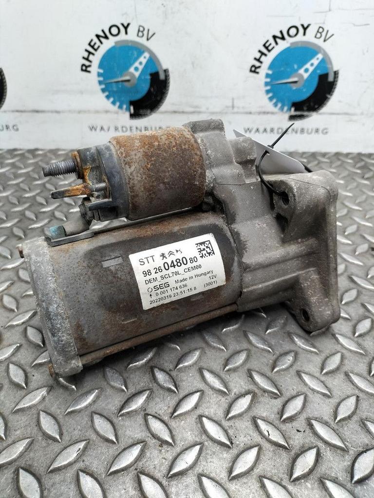 CITROEN RELAY/JUMPER MK3 0E  STARTMOTOR 2022, Ophalen of Verzenden, Gebruikt, Stiba lid