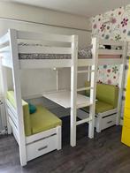 Flexworld hoogslaper met bureau/extra bed, Kinderen en Baby's, Kinderkamer | Stapelbedden en Hoogslapers, Hoogslaper, Zo goed als nieuw