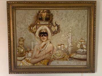 Yolanda Gerrmann olieverf maar modern kinky beschikbaar voor biedingen