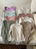 10 Rompers lange mouwen maat 98/104, Kinderen en Baby's, Kinderkleding | Maat 98, Meisje, H&M, Ophalen of Verzenden, Overige typen