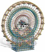 K'NEX Set | 6 Foot Ferris Wheel Reuzenrad 2m Hoog | Compleet, Ophalen of Verzenden, Gebruikt, K'nex
