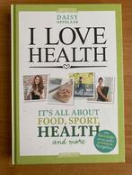 I love health boek - it’s all about food, sport, health etc, Daisy Oppelaar, Ophalen of Verzenden, Zo goed als nieuw, Gezondheid en Conditie