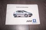 Gebruikershandleiding PEUGEOT 206   1998/2006, Ophalen of Verzenden