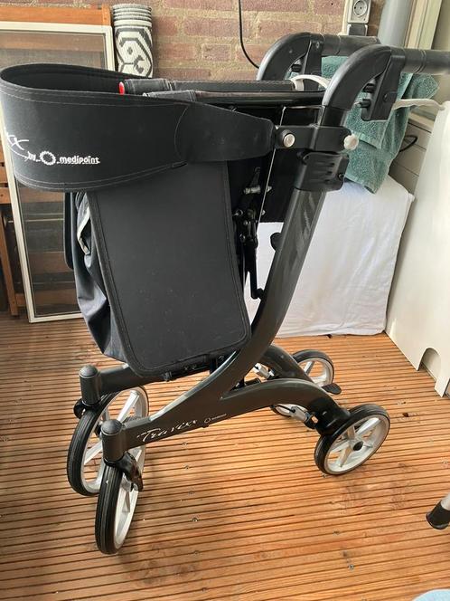 Te koop travixx rollator igst grijs maat M, Diversen, Rollators, Gebruikt, Lichtgewicht, Opvouwbaar, Ophalen
