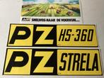 3 stickers PZ Zweegers, Verzenden, Zo goed als nieuw, Merk