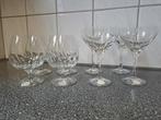 Vintage kristallen borrelglaasjes, Onbekend, Ophalen of Verzenden, Zo goed als nieuw, Onbekend