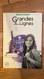 Grandes Lignes 5e ed vwo 3 livre d'exercices, Ophalen of Verzenden, Zo goed als nieuw, Overige niveaus, Nederlands
