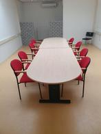 Vergadertafel 2 delen, 4 meter lang, 1 meter breed, Huis en Inrichting, Bureaus, Ophalen, Gebruikt