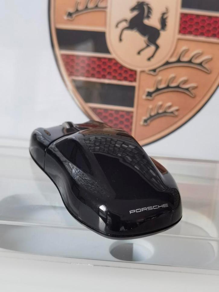 Porsche 911 computer muis black porsche design WAP0408100d p, Computers en Software, Muismatten, Zo goed als nieuw, Gaming muismat