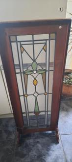 Vintage glas in lood scherm, Ophalen