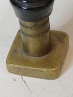 Antieke zegelstempel met initialen, Ophalen of Verzenden