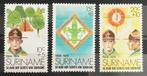 Suriname NVPH 627-629 50 jaar padvinderij postfris, Verzenden, Postfris