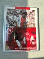 Gesigneerd lijstje van der Vaart en Huntelaar, Verzamelen, Ophalen, Nieuw, Ajax, Spelerskaart