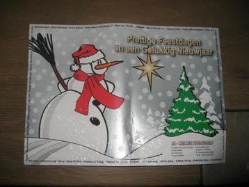42-delige kinder kerstset (placemats, menukaarten, etc.) beschikbaar voor biedingen