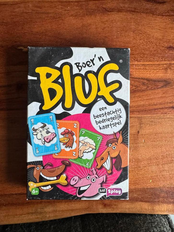 Boer'n Bluf Kaartspel, Hobby en Vrije tijd, Gezelschapsspellen | Kaartspellen, Zo goed als nieuw, Drie of vier spelers, Ophalen of Verzenden