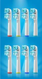 Opzetborstels Dual Electr.Tandenborstels voor Oral B, 8 stuk, Verzenden, Nieuw, Opzetborstel