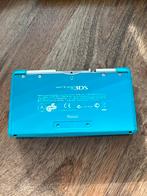 Nintendo 3DS - Blauw + 128 gb sd kaart, Spelcomputers en Games, Ophalen of Verzenden, Gebruikt, Blauw, 3DS