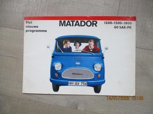 Tempo Matador Bedrijfswagen-folder +/- 1963 . !!, Boeken, Catalogussen en Folders, Zo goed als nieuw, Catalogus, Verzenden