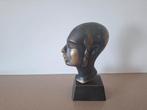 Bronzen beeld, hoofd, David Klein, Antiek en Kunst, Ophalen of Verzenden