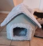 Honden/katten huisje en slaapzak, Ophalen, Zo goed als nieuw, Stof