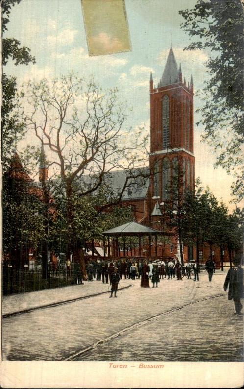 bussum ., Verzamelen, Ansichtkaarten | Nederland, Gelopen, Noord-Holland, Voor 1920, Verzenden