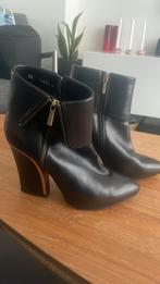 Zeer mooie echt lere laarsjes maat 41, Ophalen of Verzenden, Zo goed als nieuw, Zwart