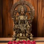 Laxmi koper 56 cm, Huis en Inrichting, Woonaccessoires | Boeddhabeelden, Ophalen of Verzenden, Zo goed als nieuw