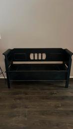 Brocante klepbank zwart, Ophalen