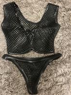 ZGAN Latex Set Top en String Maat L, Kleding | Dames, Overige Dameskleding, Verzenden, Zo goed als nieuw