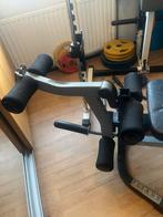 Compleet Krachtstation met Bank & Gewichten, Ophalen, Gebruikt, Krachtstation, Rug