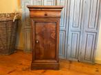 Nachtkastje Kastje Halkastje Biedermeier Frans notenhout, Antiek en Kunst, Antiek | Woonaccessoires, Ophalen of Verzenden