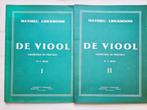 De Viool, deel 1 & 2 - Mathieu Crickboom, Muziek en Instrumenten, Les of Cursus, Ophalen of Verzenden, Zo goed als nieuw, Viool of Altviool