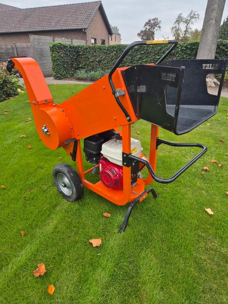 Eliet Major 4S hakselaar ( Honda 9pk benzine motor), Tuin en Terras, Hakselaars, Zo goed als nieuw, Benzine, Ophalen