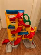 Fisher Price auto garage racebaan, Kinderen en Baby's, Speelgoed | Fisher-Price, Ophalen, Zo goed als nieuw, Speelset, Met geluid