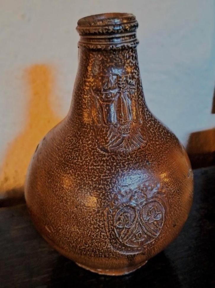 Baardmankruik, Rijnlands steengoed., Antiek en Kunst, Antiek | Keramiek en Aardewerk, Ophalen of Verzenden