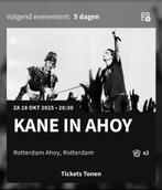 KANE 18-10 Ahoy Rotterdam “2 tickets”, Tickets en Kaartjes, Evenementen en Festivals, Twee personen