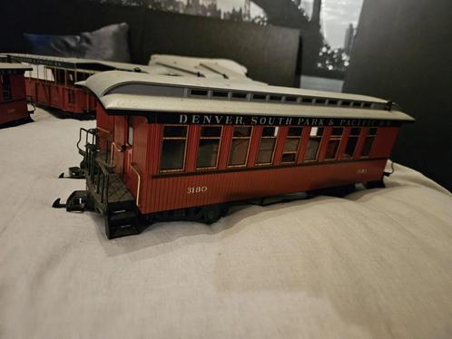 LGB Denver Southpark Pacific, Hobby en Vrije tijd, Modeltreinen | Overige schalen, Zo goed als nieuw, Wagon, Gelijkstroom, LGB