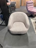 Fauteuil stoel licht roze verbouwing uitverkoop, Ophalen, Kunststof, Minder dan 75 cm, Nieuw